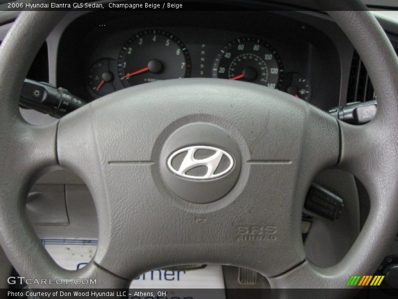 Champagne Beige / Beige 2006 Hyundai Elantra GLS Sedan