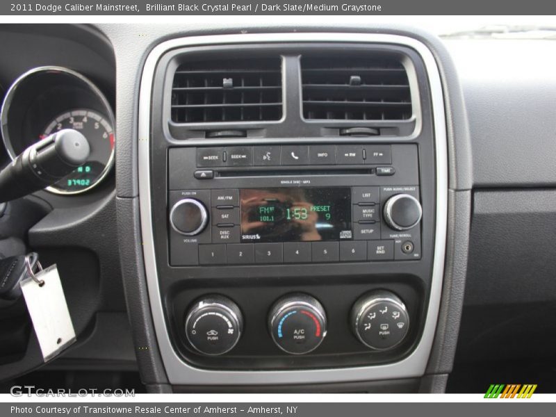 Brilliant Black Crystal Pearl / Dark Slate/Medium Graystone 2011 Dodge Caliber Mainstreet