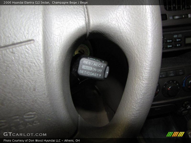 Champagne Beige / Beige 2006 Hyundai Elantra GLS Sedan