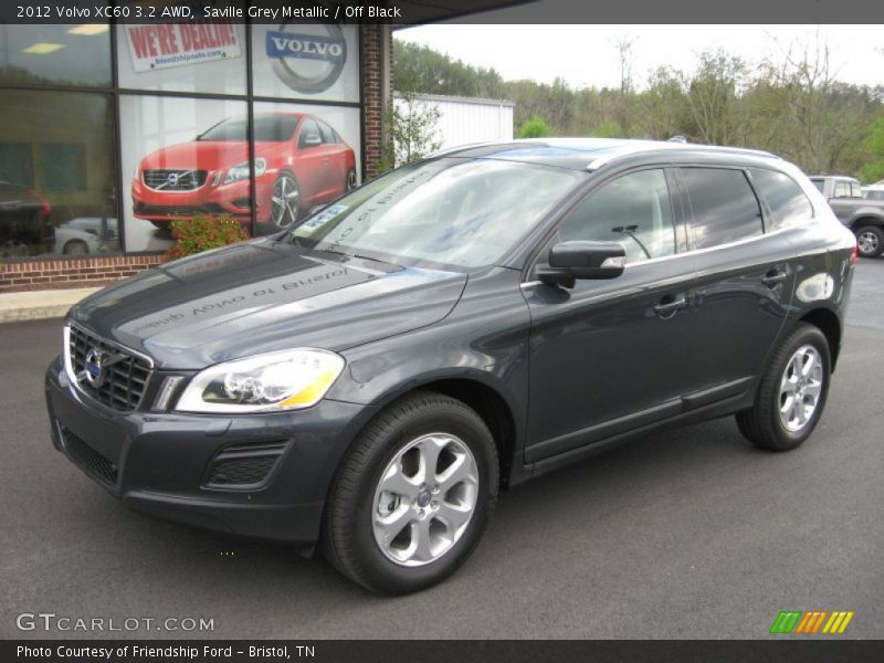 Saville Grey Metallic / Off Black 2012 Volvo XC60 3.2 AWD