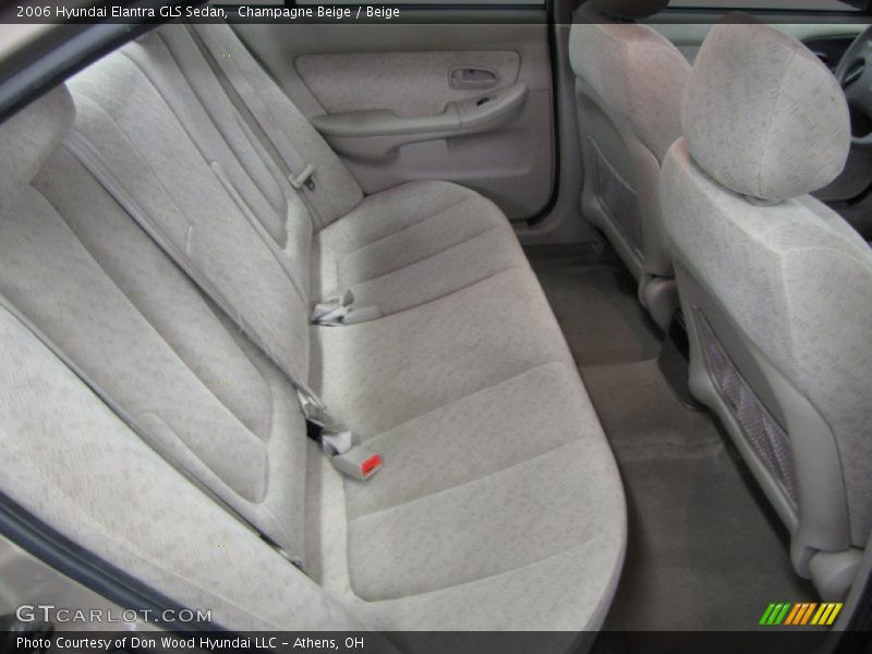 Champagne Beige / Beige 2006 Hyundai Elantra GLS Sedan