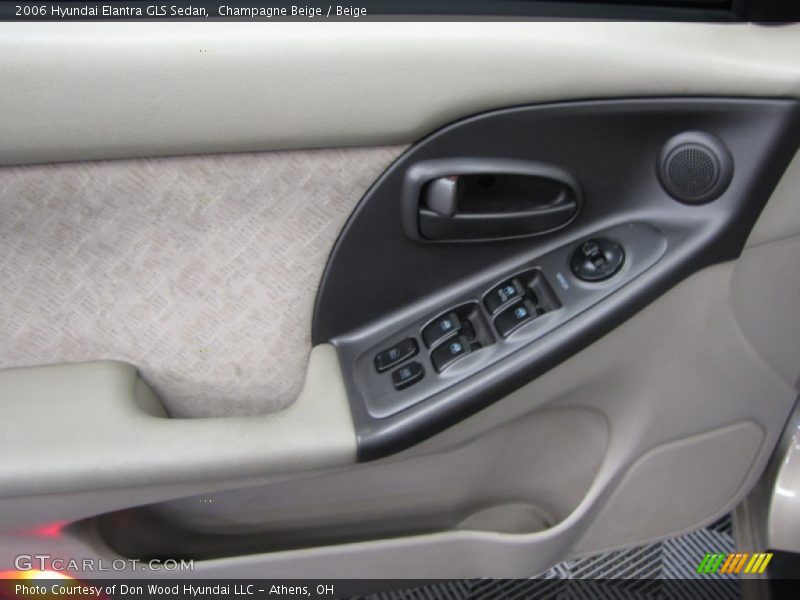 Champagne Beige / Beige 2006 Hyundai Elantra GLS Sedan
