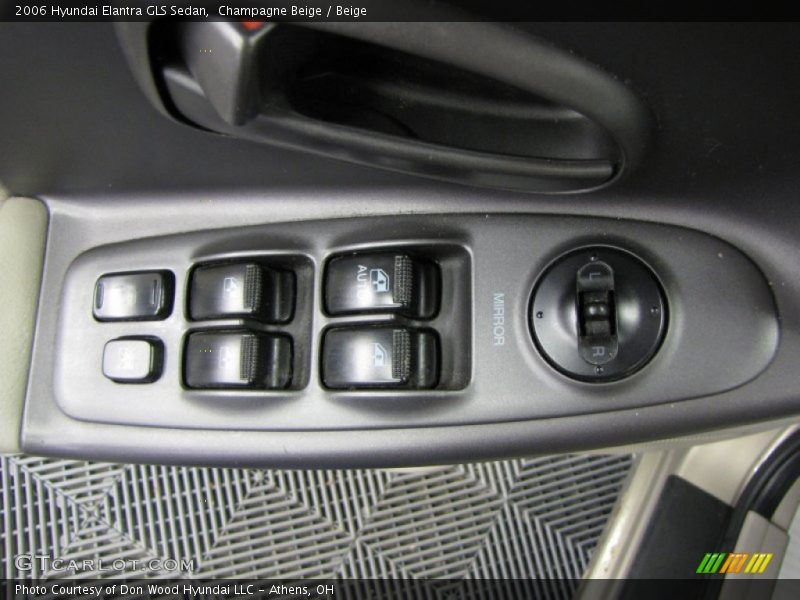 Champagne Beige / Beige 2006 Hyundai Elantra GLS Sedan