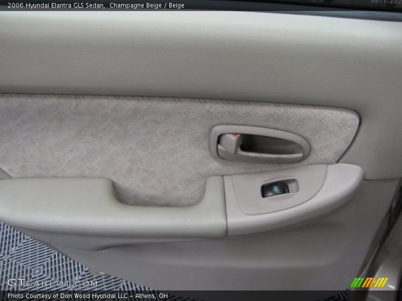 Champagne Beige / Beige 2006 Hyundai Elantra GLS Sedan