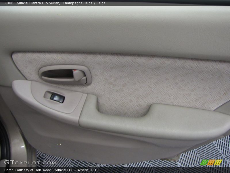 Champagne Beige / Beige 2006 Hyundai Elantra GLS Sedan
