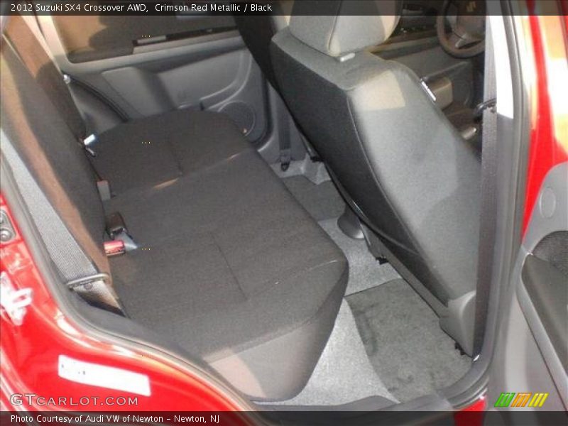 Crimson Red Metallic / Black 2012 Suzuki SX4 Crossover AWD