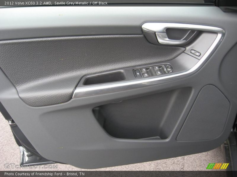 Saville Grey Metallic / Off Black 2012 Volvo XC60 3.2 AWD