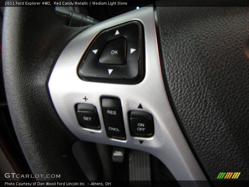 Red Candy Metallic / Medium Light Stone 2011 Ford Explorer 4WD