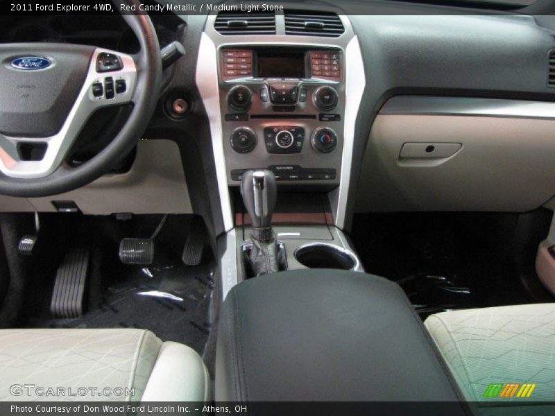 Red Candy Metallic / Medium Light Stone 2011 Ford Explorer 4WD