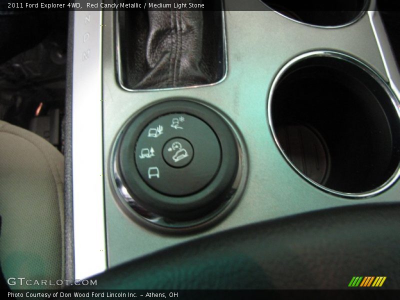 Red Candy Metallic / Medium Light Stone 2011 Ford Explorer 4WD