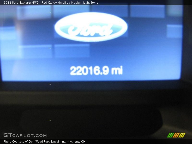 Red Candy Metallic / Medium Light Stone 2011 Ford Explorer 4WD