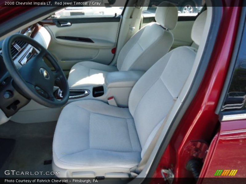Red Jewel Tintcoat / Gray 2008 Chevrolet Impala LT