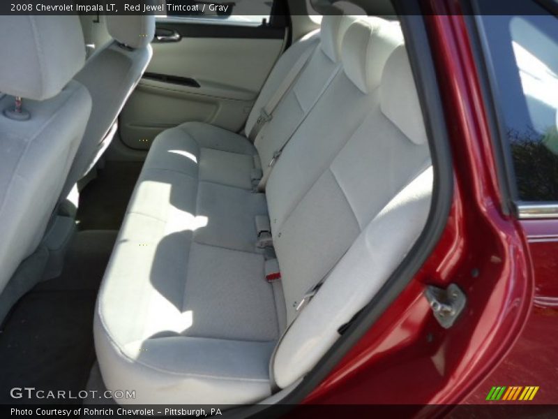 Red Jewel Tintcoat / Gray 2008 Chevrolet Impala LT