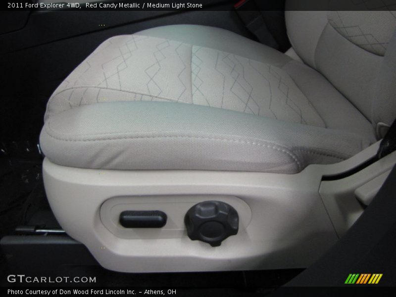 Red Candy Metallic / Medium Light Stone 2011 Ford Explorer 4WD