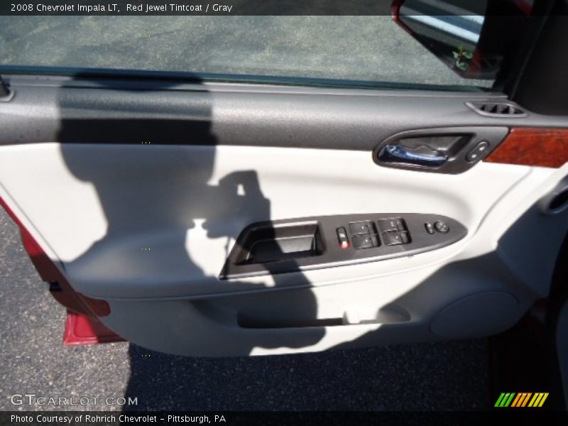 Red Jewel Tintcoat / Gray 2008 Chevrolet Impala LT