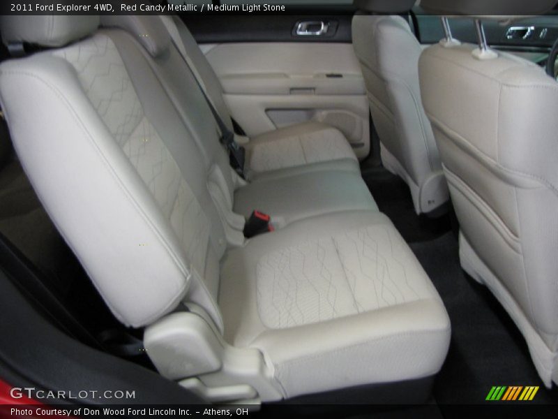 Red Candy Metallic / Medium Light Stone 2011 Ford Explorer 4WD