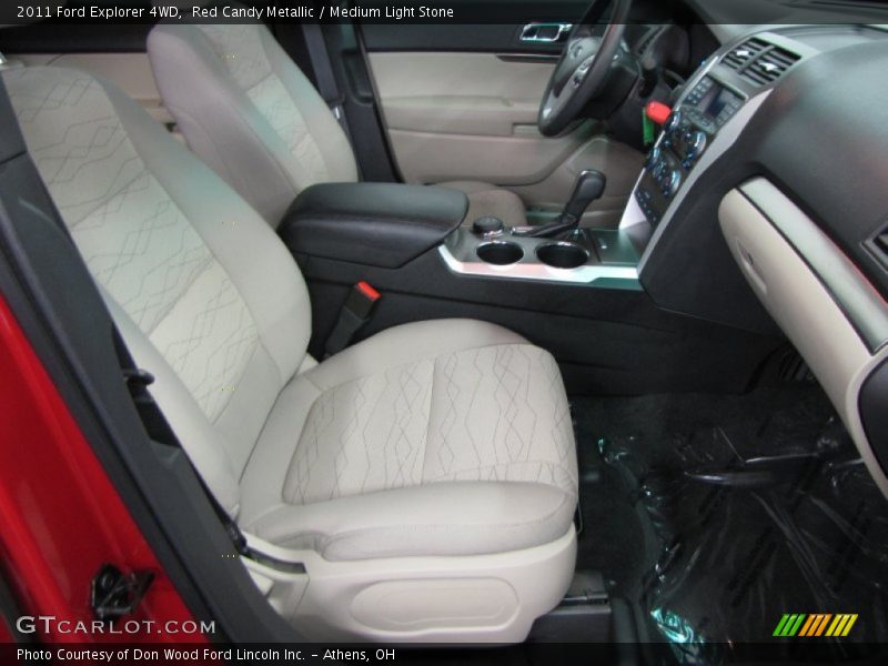 Red Candy Metallic / Medium Light Stone 2011 Ford Explorer 4WD