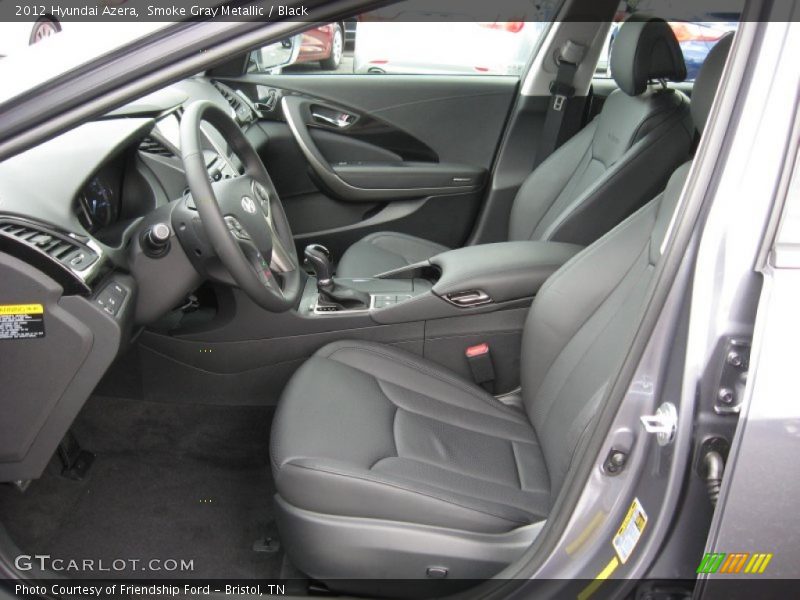  2012 Azera  Black Interior