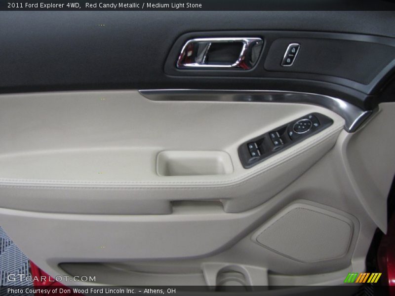 Red Candy Metallic / Medium Light Stone 2011 Ford Explorer 4WD