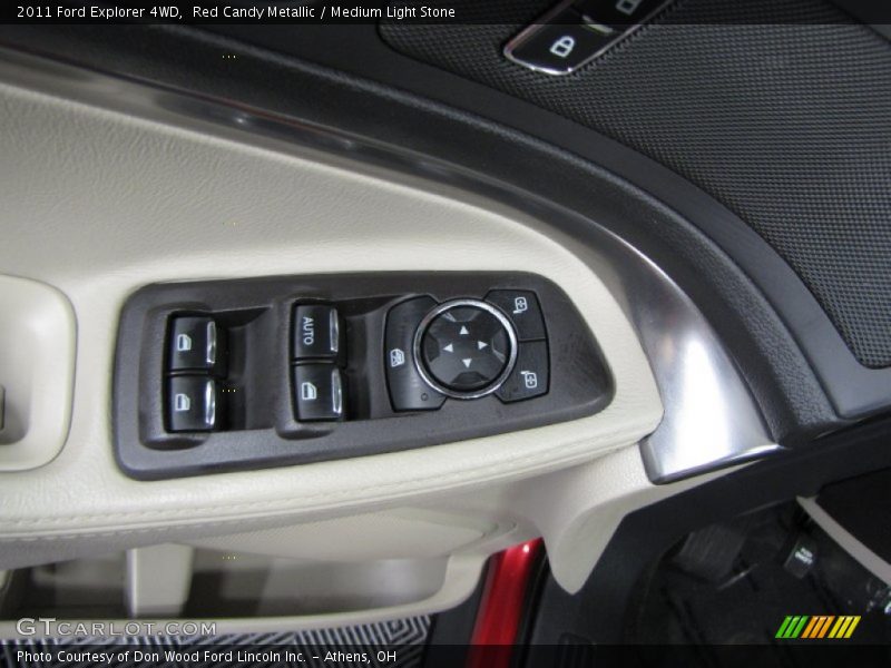Red Candy Metallic / Medium Light Stone 2011 Ford Explorer 4WD