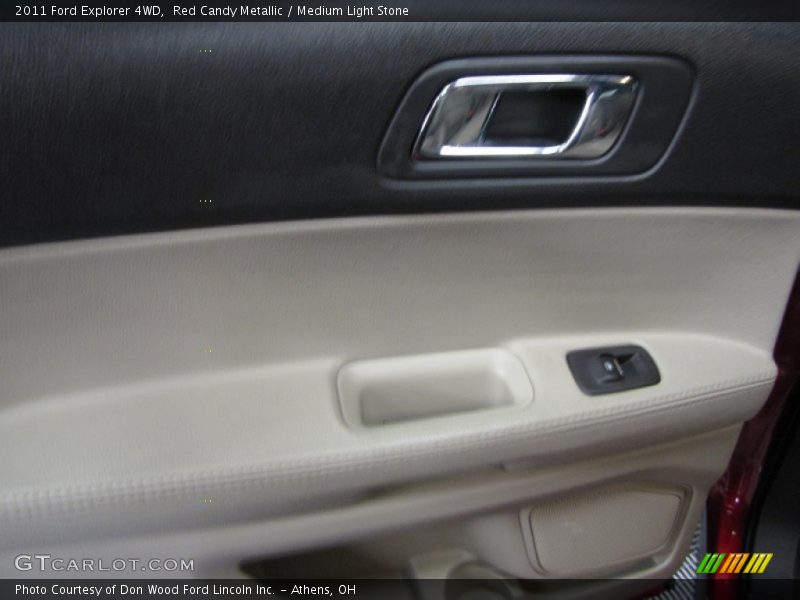 Red Candy Metallic / Medium Light Stone 2011 Ford Explorer 4WD