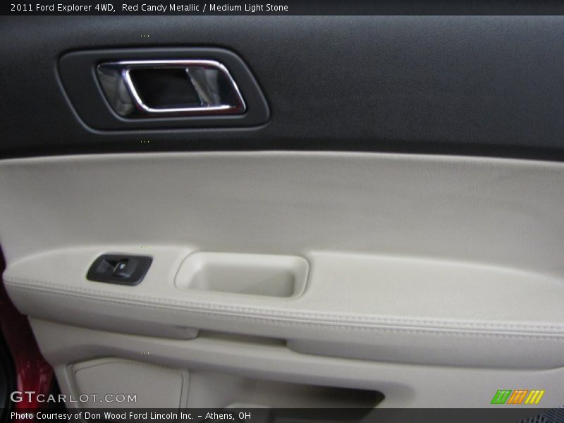 Red Candy Metallic / Medium Light Stone 2011 Ford Explorer 4WD