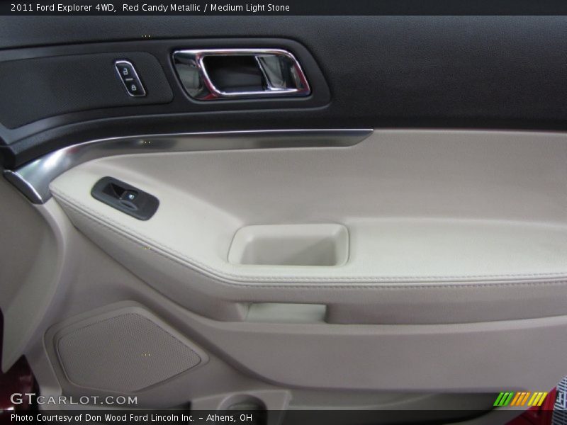 Red Candy Metallic / Medium Light Stone 2011 Ford Explorer 4WD