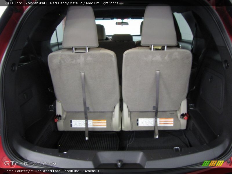Red Candy Metallic / Medium Light Stone 2011 Ford Explorer 4WD