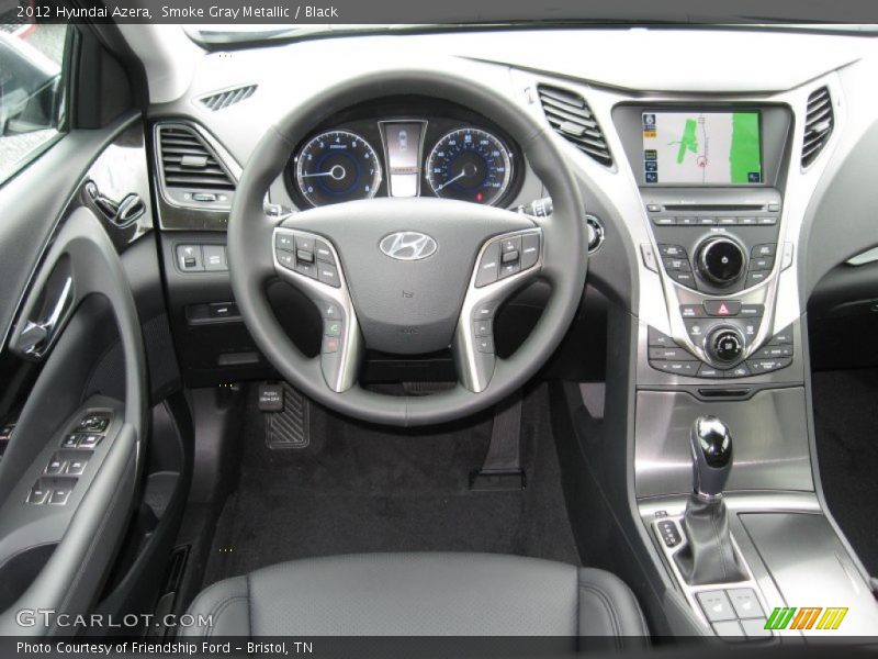 Dashboard of 2012 Azera 