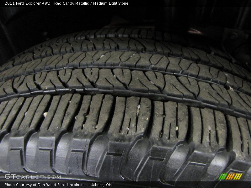 Red Candy Metallic / Medium Light Stone 2011 Ford Explorer 4WD