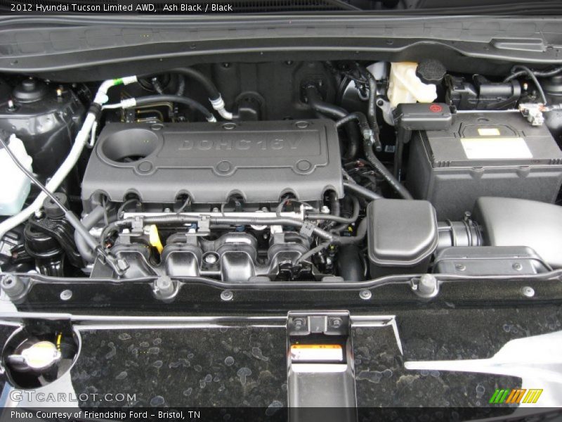 Ash Black / Black 2012 Hyundai Tucson Limited AWD