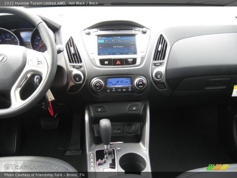 Ash Black / Black 2012 Hyundai Tucson Limited AWD