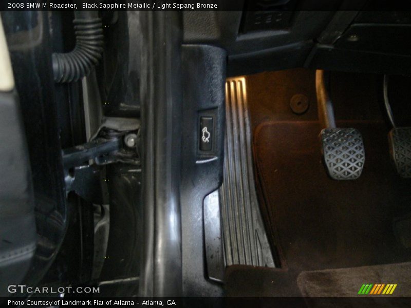 Black Sapphire Metallic / Light Sepang Bronze 2008 BMW M Roadster