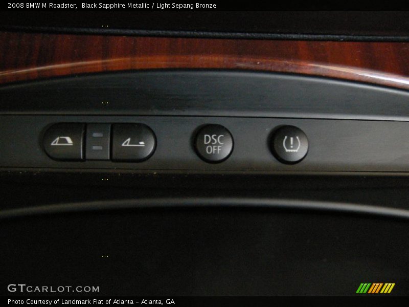 Black Sapphire Metallic / Light Sepang Bronze 2008 BMW M Roadster