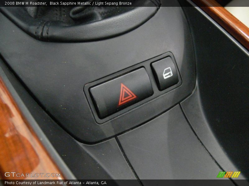 Black Sapphire Metallic / Light Sepang Bronze 2008 BMW M Roadster