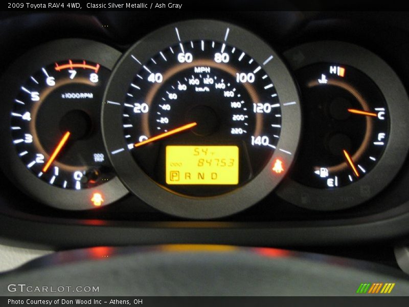 Classic Silver Metallic / Ash Gray 2009 Toyota RAV4 4WD