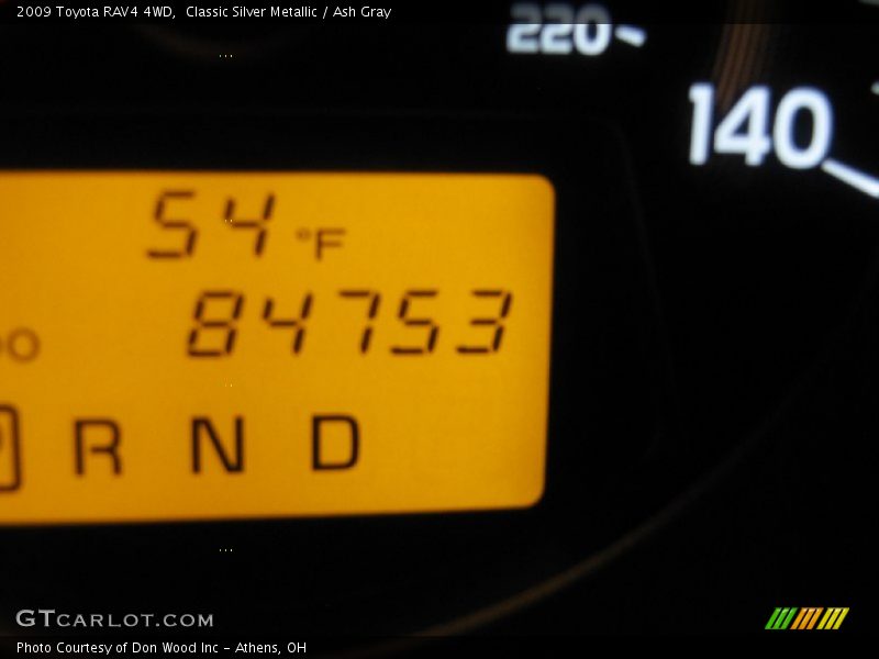 Classic Silver Metallic / Ash Gray 2009 Toyota RAV4 4WD