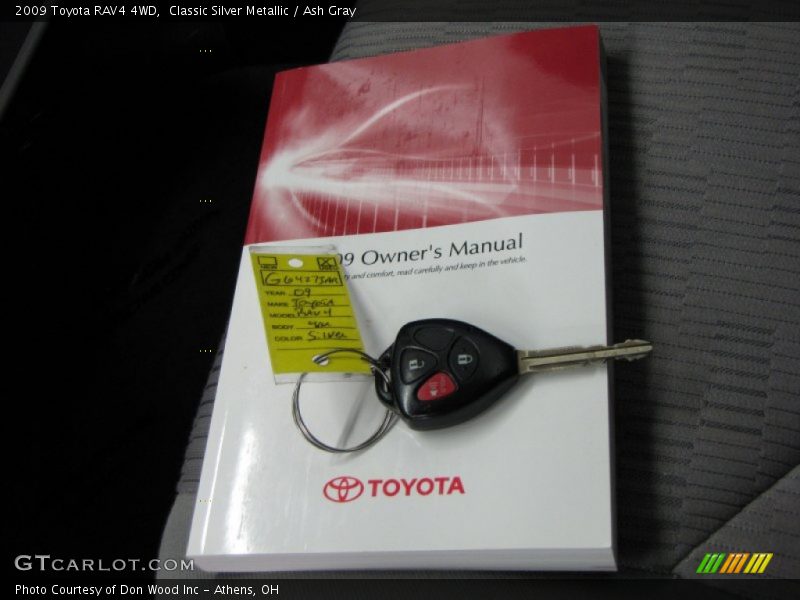 Classic Silver Metallic / Ash Gray 2009 Toyota RAV4 4WD