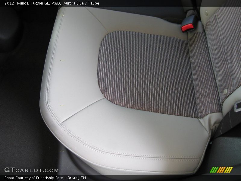 Aurora Blue / Taupe 2012 Hyundai Tucson GLS AWD