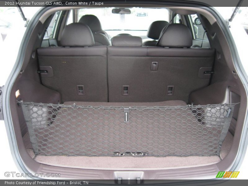 Cotton White / Taupe 2012 Hyundai Tucson GLS AWD