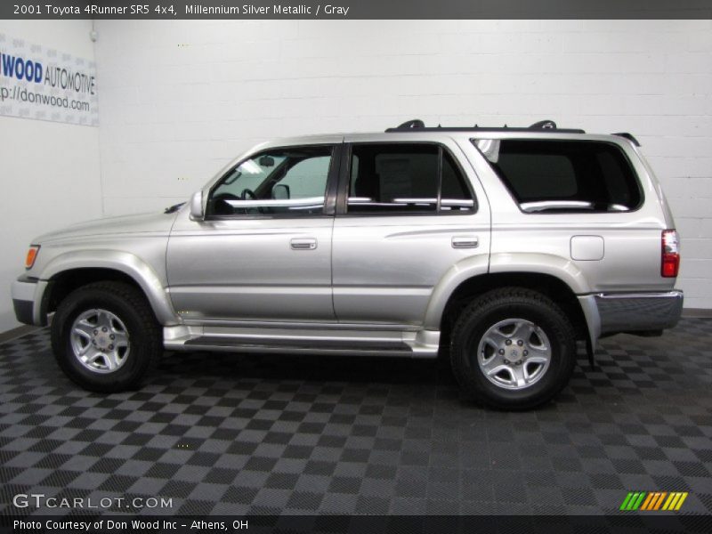 Millennium Silver Metallic / Gray 2001 Toyota 4Runner SR5 4x4