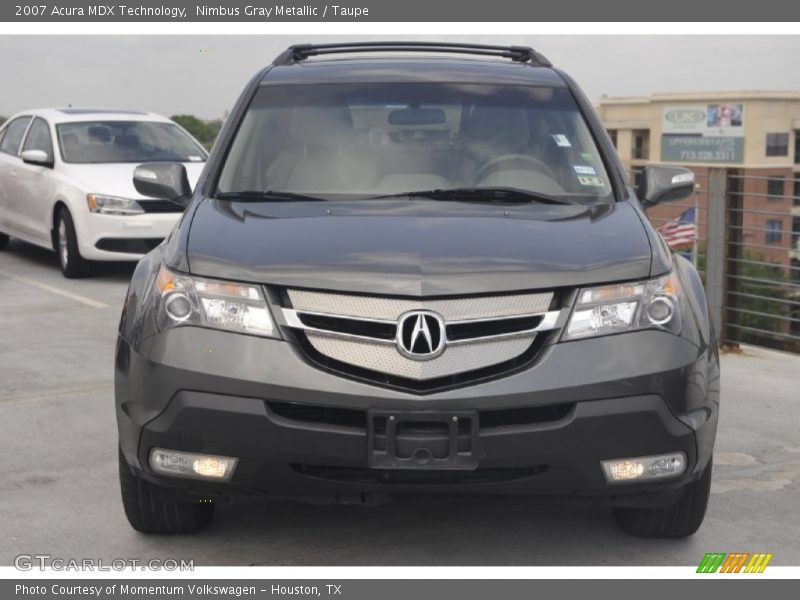 Nimbus Gray Metallic / Taupe 2007 Acura MDX Technology