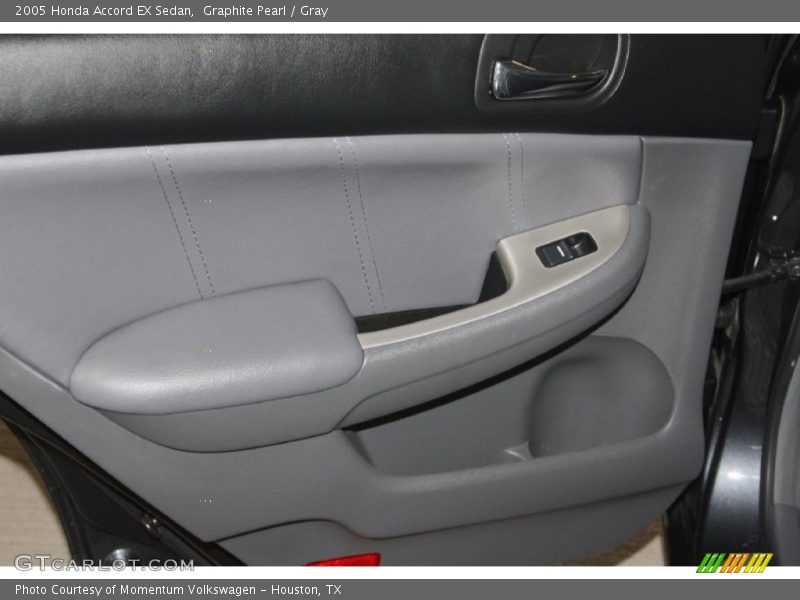 Graphite Pearl / Gray 2005 Honda Accord EX Sedan