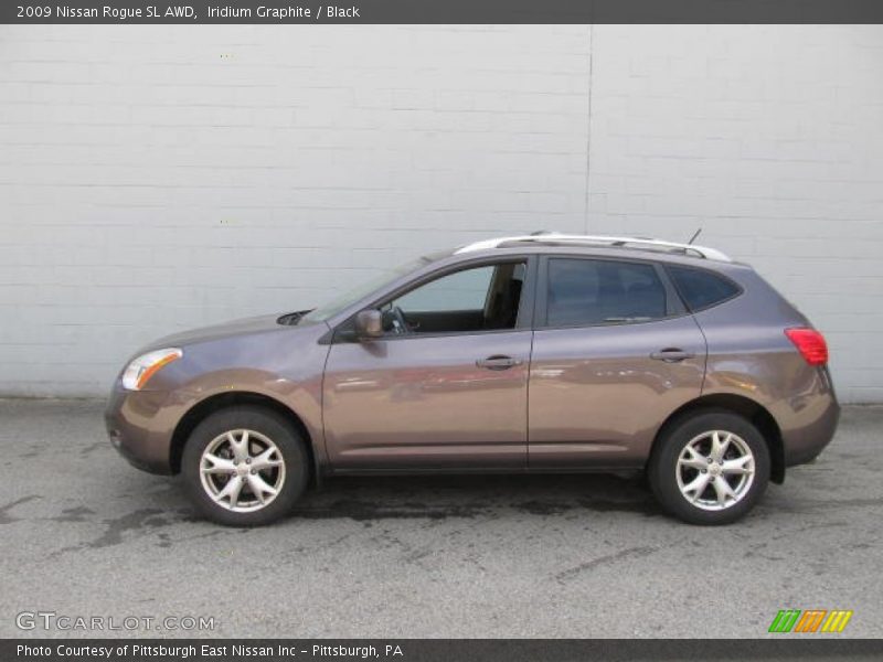 Iridium Graphite / Black 2009 Nissan Rogue SL AWD