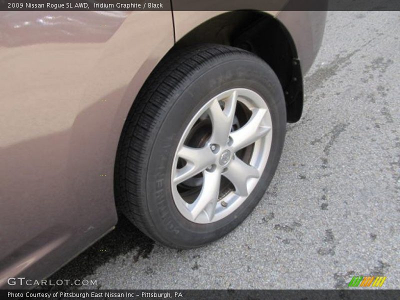 Iridium Graphite / Black 2009 Nissan Rogue SL AWD