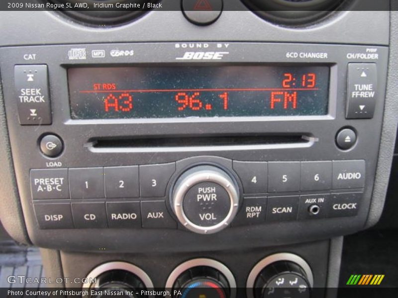 Iridium Graphite / Black 2009 Nissan Rogue SL AWD