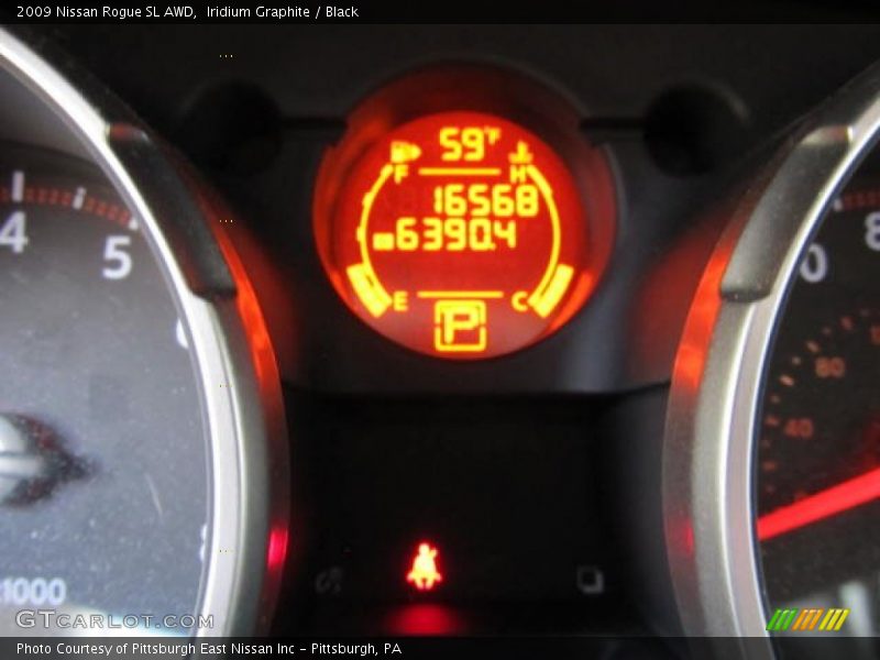 Iridium Graphite / Black 2009 Nissan Rogue SL AWD