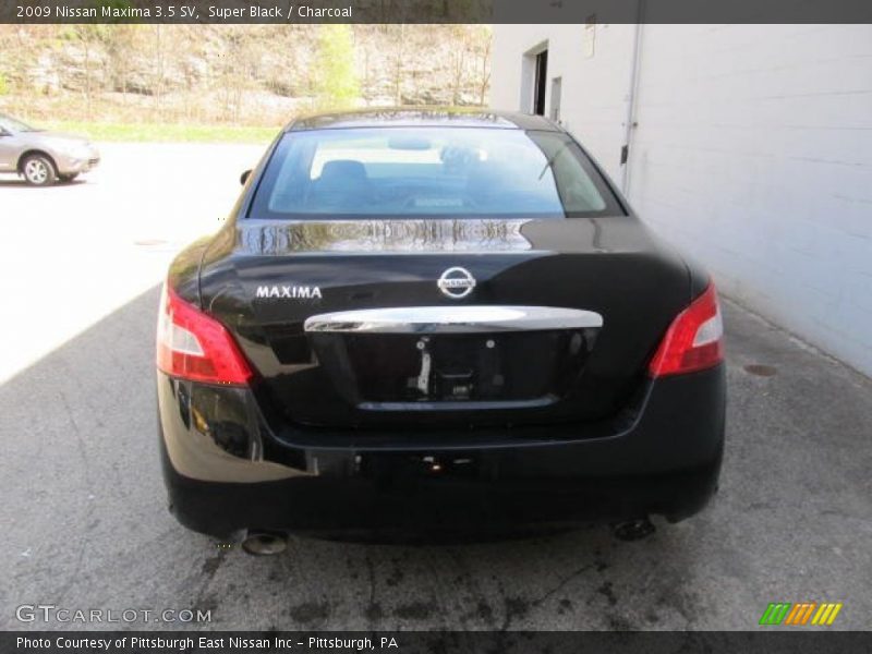 Super Black / Charcoal 2009 Nissan Maxima 3.5 SV