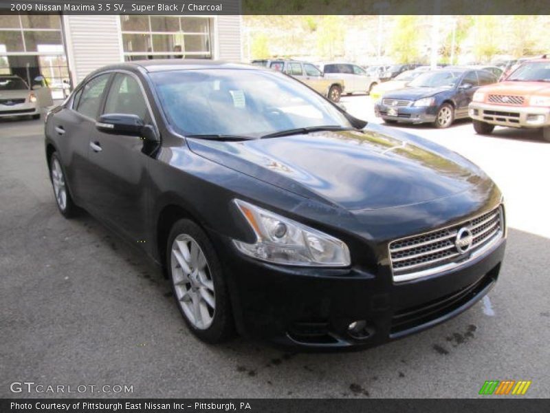 Super Black / Charcoal 2009 Nissan Maxima 3.5 SV