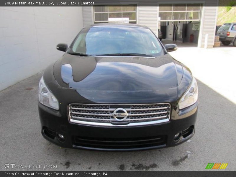 Super Black / Charcoal 2009 Nissan Maxima 3.5 SV